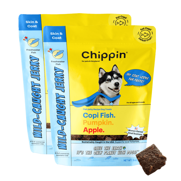 Wild-Caught Fish Jerky Dog Treats, 2-pack