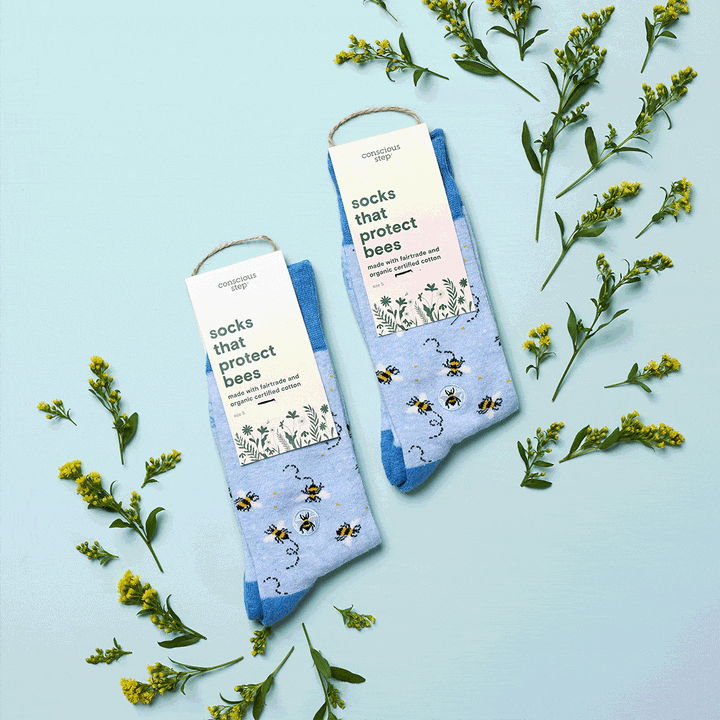 Conscious Step Socks that Protect Bees