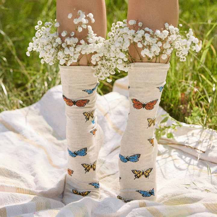 Conscious Step Socks that Protect Butterflies