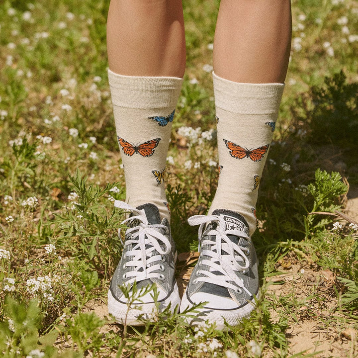 Conscious Step Socks that Protect Butterflies