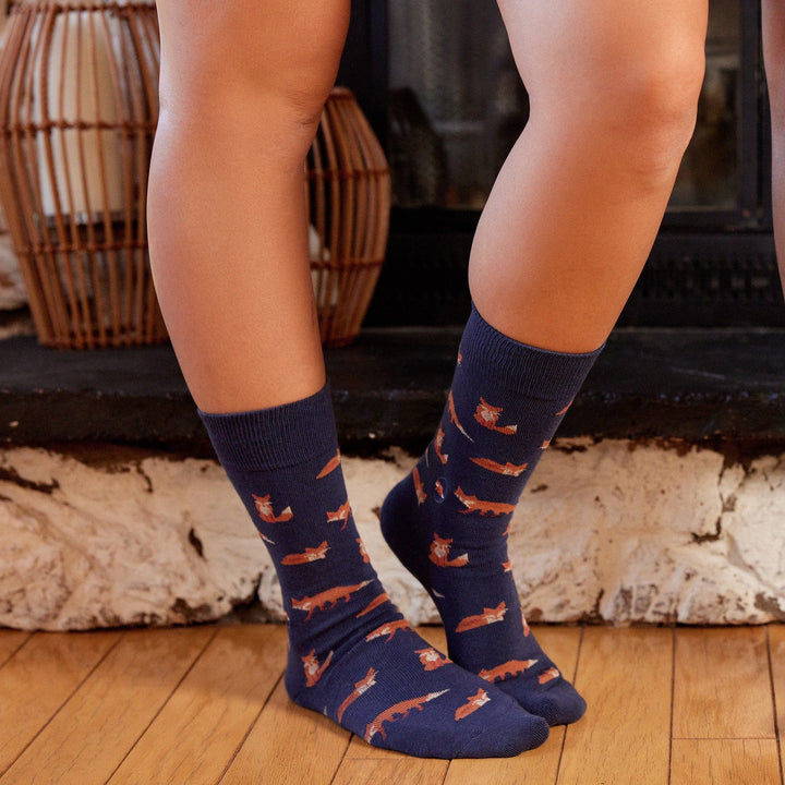 Conscious Step Socks that Protect Foxes