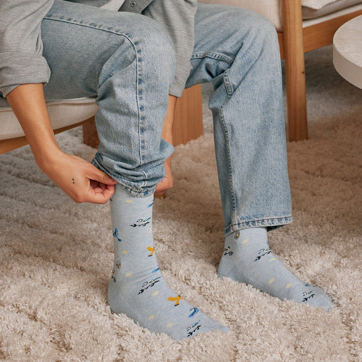 Conscious Step Socks that Protect Songbirds