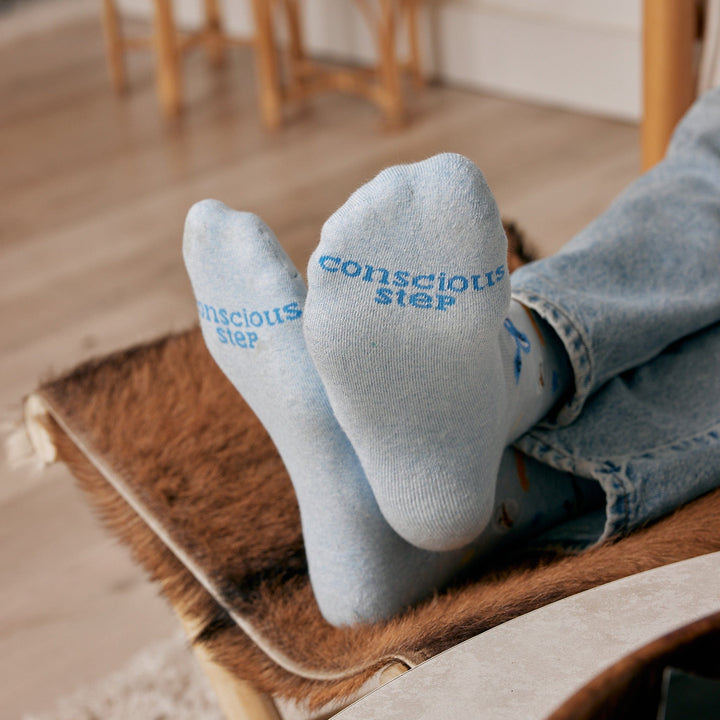 Conscious Step Socks that Protect Songbirds