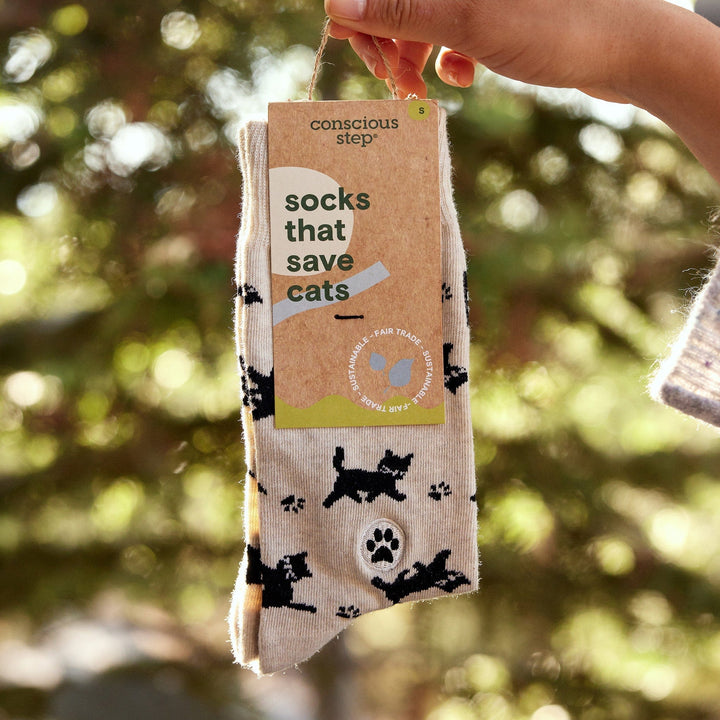 Conscious Step Socks that Save Cats