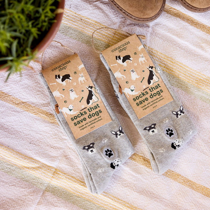Conscious Step Socks that Save Dogs
