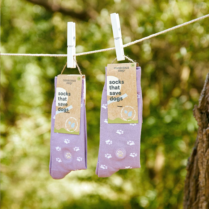 Conscious Step Socks that Save Dogs