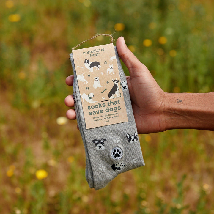 Conscious Step Socks that Save Dogs