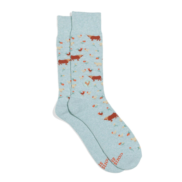 Conscious Step Socks that Save Farm Animals