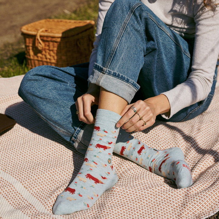 Conscious Step Socks that Save Farm Animals