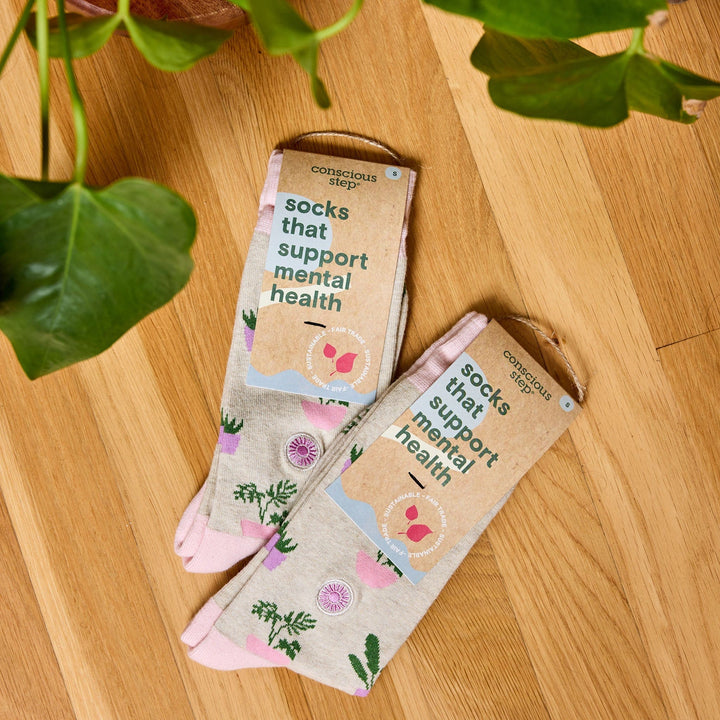 Conscious Step Socks that Support Mental Health