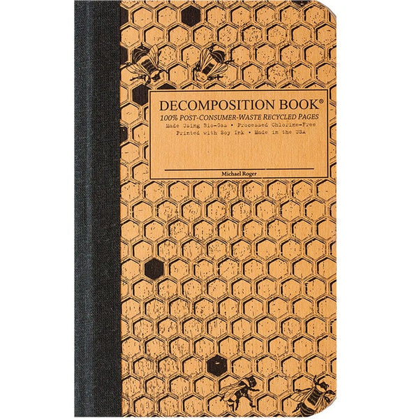 Decomposition Honeycomb Pocket Sized Ruled Decomposition Notebook