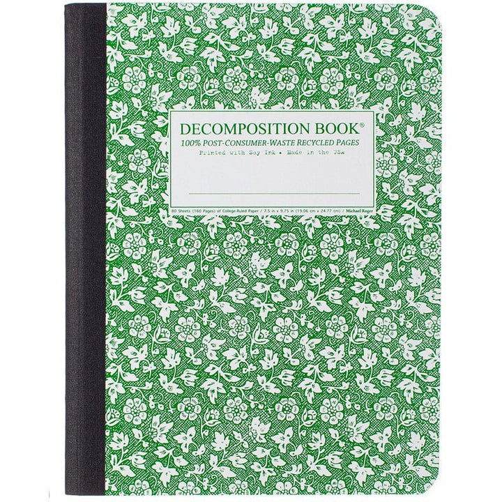 Decomposition Parsley Ruled Decomposition Notebook