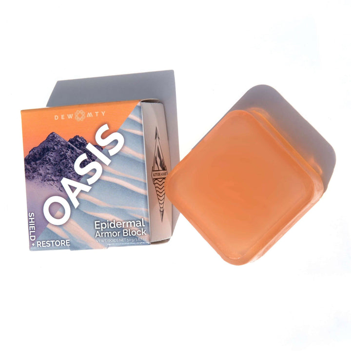 DEW MIGHTY Oasis Skin Armor Block Refill, Mini Refill