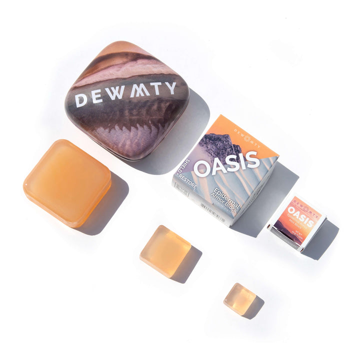 DEW MIGHTY Oasis Skin Armor Block Refill, Mini Refill
