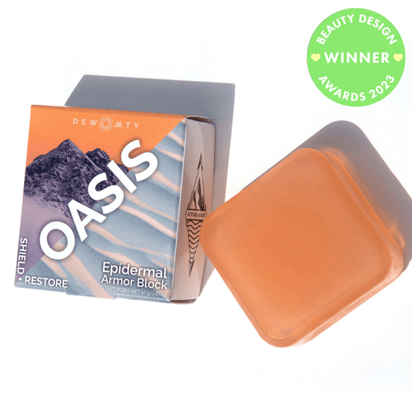 DEW MIGHTY Oasis Skin Armor Block Refill, Mini Refill