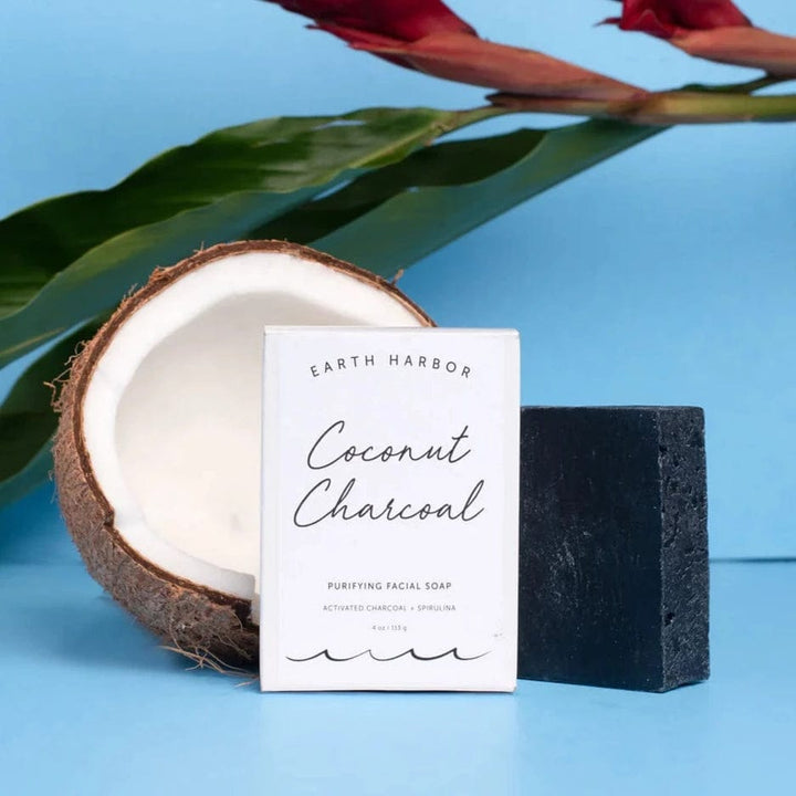 Earth Harbor Coconut Charcoal Purifying Facial Soap