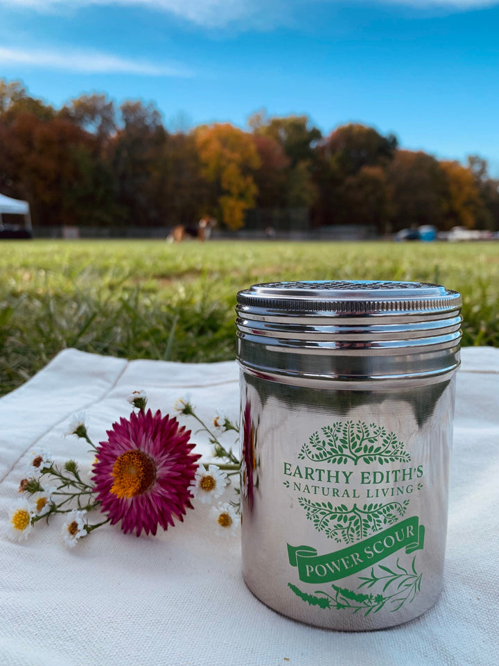 Earthy Edith's Power Scour Cleaner - Zero Waste Cleaner, Vegan, Essential Oils, All Natural