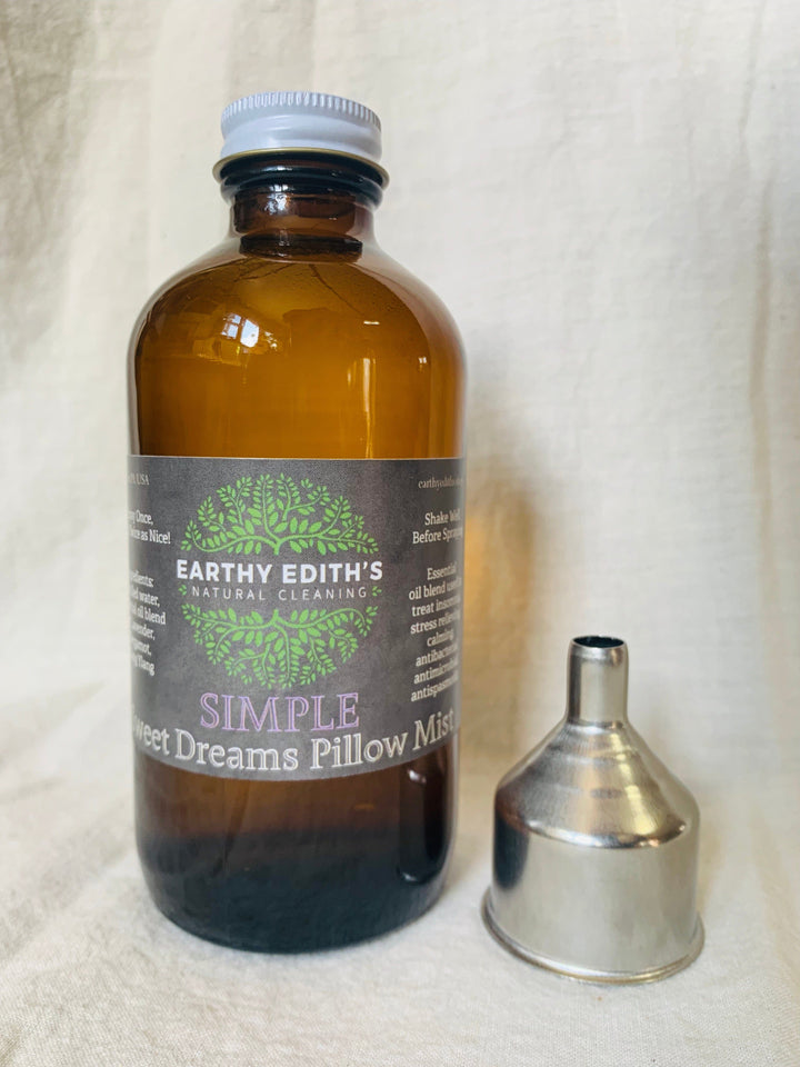 Earthy Edith’s Refill with stainless steel funnel SIMPLE Sweet Dreams Pillow Mist