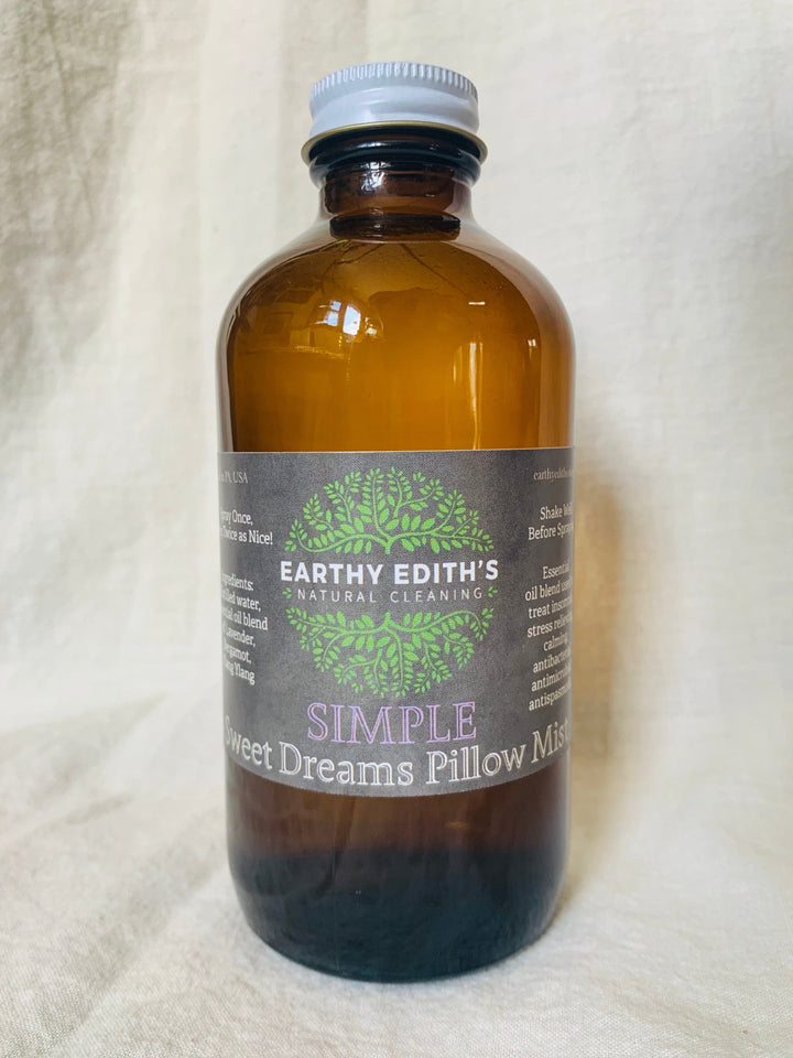 Earthy Edith’s Sweet Dreams Pillow Mist 8oz Refill SIMPLE Sweet Dreams Pillow Mist