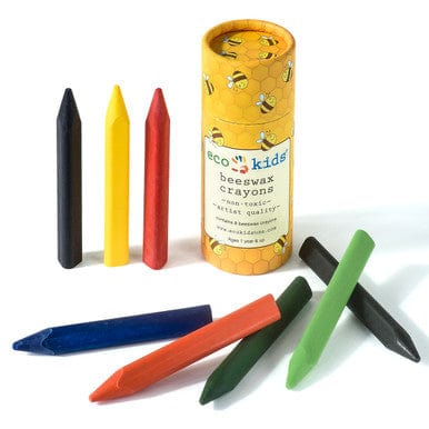 eco-kids beeswax crayons - triangle