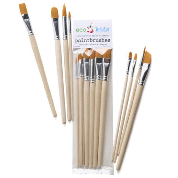 eco-kids eco-kids paint brush set