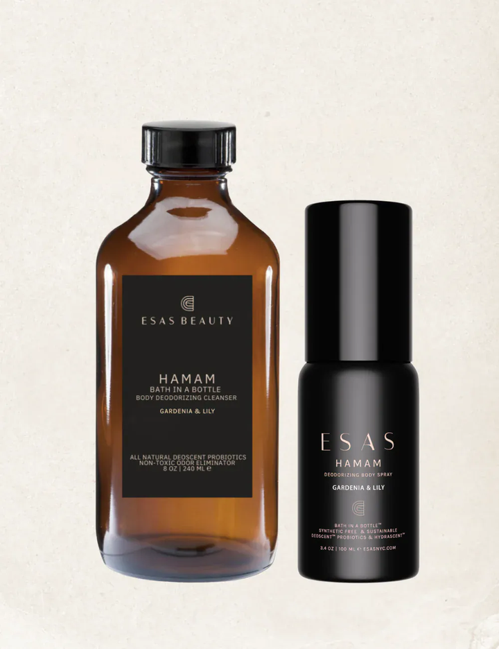 Esas Beauty 8 OZ REFILL Gardenia & Lily Hamam Deo Body Spray