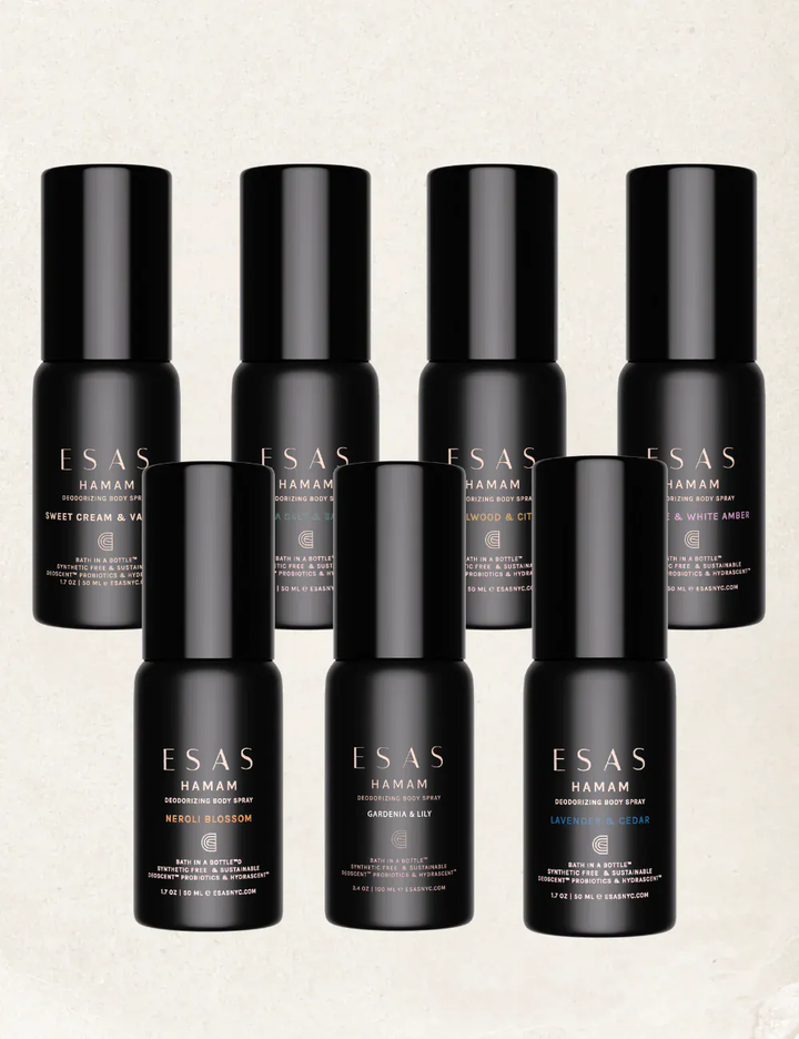 Esas Beauty SEVEN 1.7 OZ SPRAYS Hamam Deo Body Spray Collection (1.7 oz)