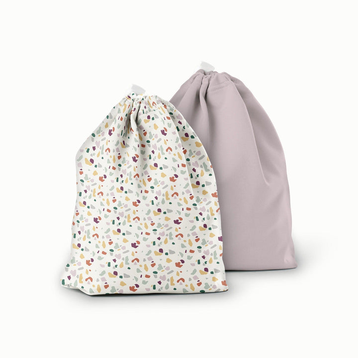 Esembly Terrazzo Amethyst Ditty Bags