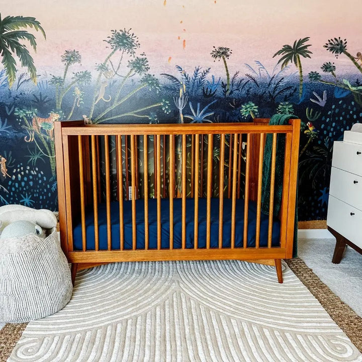 ettitude CleanBamboo® Signature Sateen Crib & Toddler Fitted Sheet