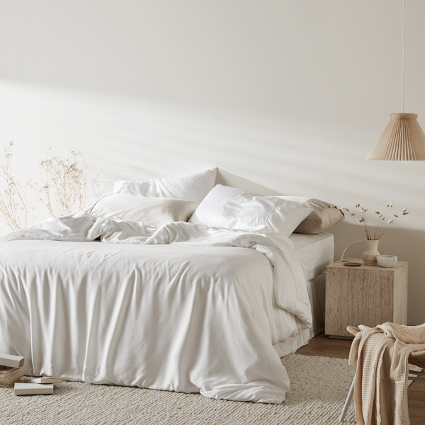 ettitude Cloud / Twin Signature Sateen Duvet Cover