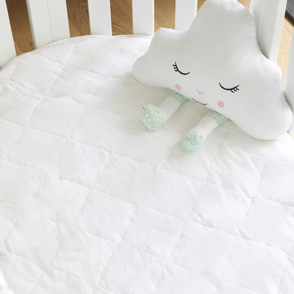 ettitude Crib Bamboo Crib Mattress Protector