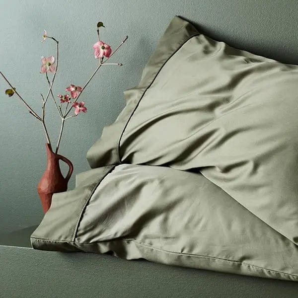 ettitude King / Moss Signature Sateen Pillowcase Set - 12 Color Options