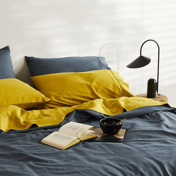 ettitude Linen+ Duvet Cover