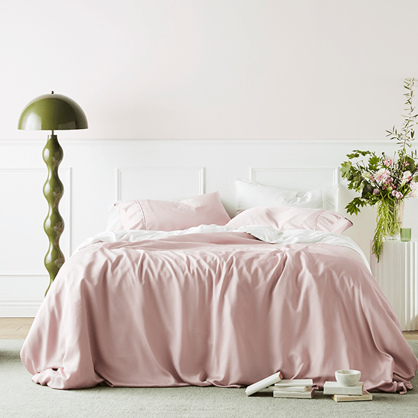 ettitude Rose / King/Cal King Signature Sateen Duvet Cover