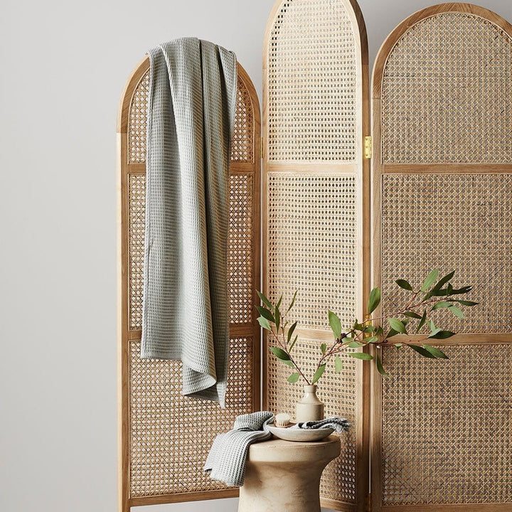 ettitude Sage / One Size Waffle Towel Set