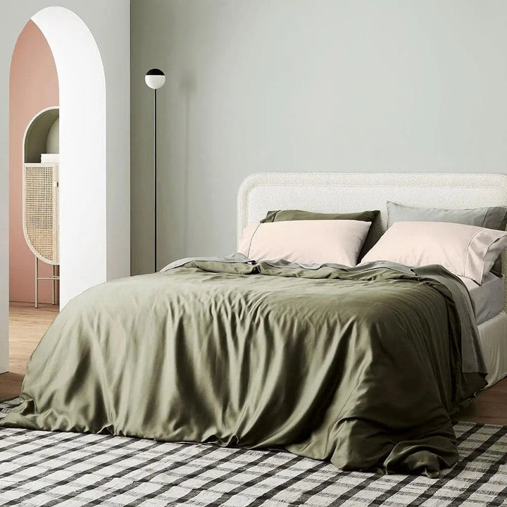 ettitude Signature Sateen Duvet Cover- 13 Color Options