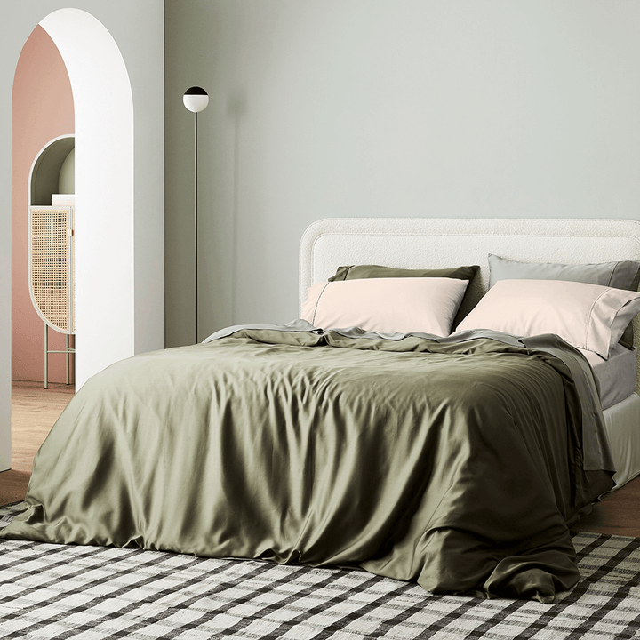 ettitude Signature Sateen Duvet Cover