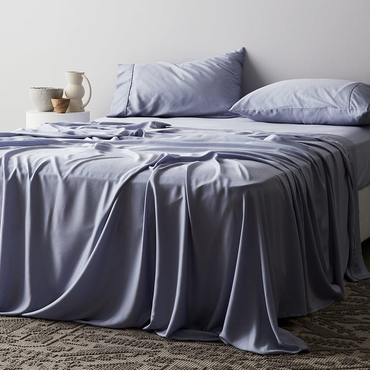 ettitude Signature Sateen Fitted Sheet