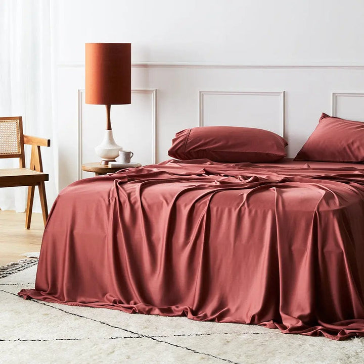 ettitude Signature Sateen Flat Sheet - 6 Color Options