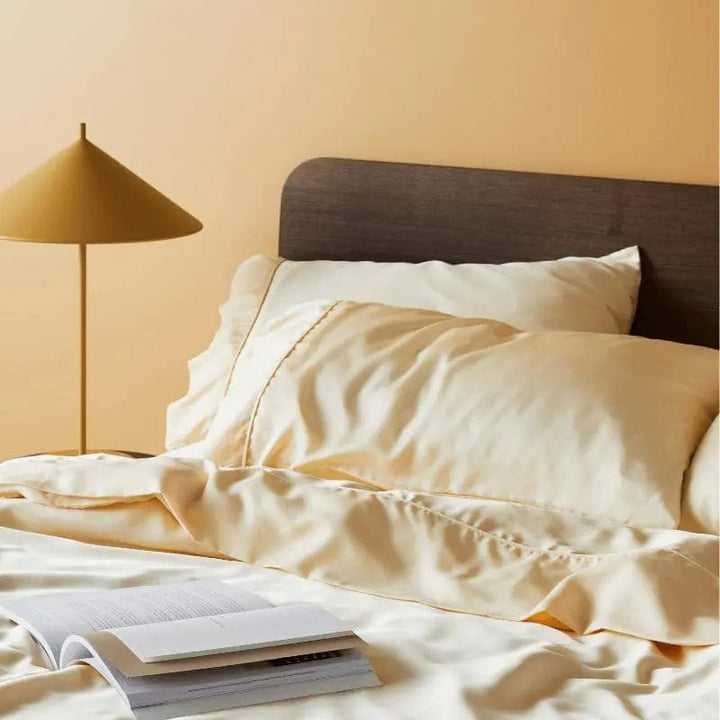 ettitude Standard / Butter Signature Sateen Pillowcase Set - 12 Color Options