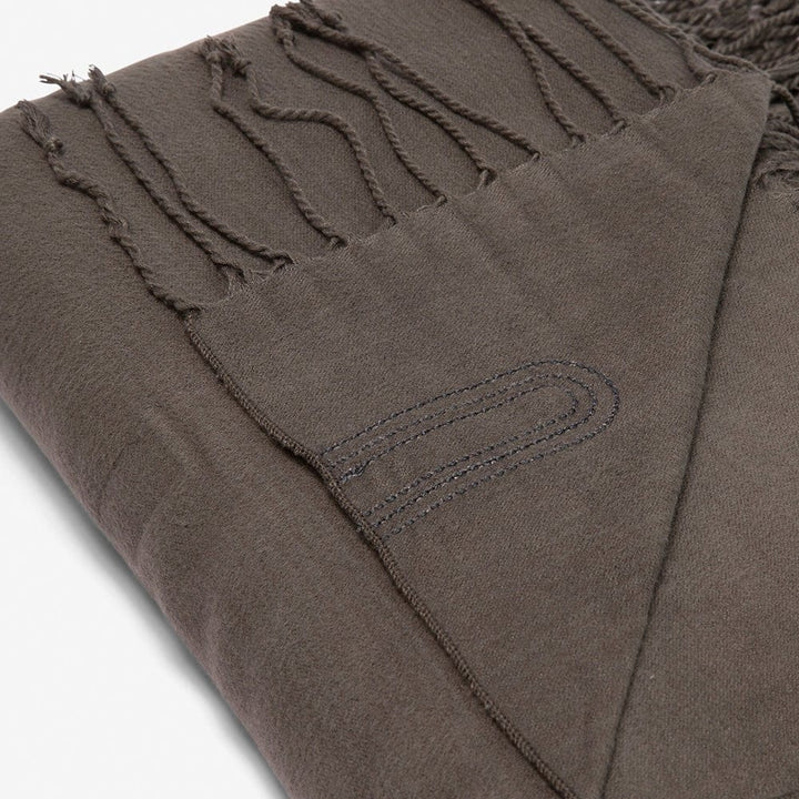 ettitude Vegan Cashmere Woven Throw Blanket