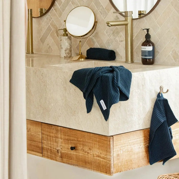 ettitude Waffle Towel 2-Pack - 6 Color Options