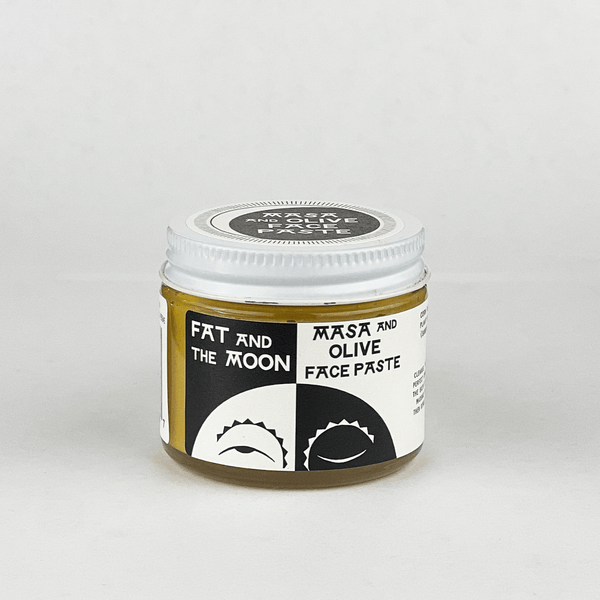 Fat and the Moon Masa + Olive Exfoliating Face Paste
