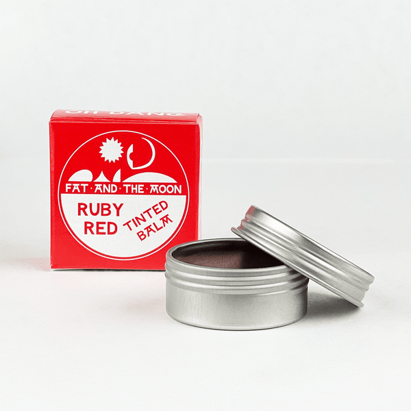 Fat and the Moon Ruby Red Tinted Lip Balm