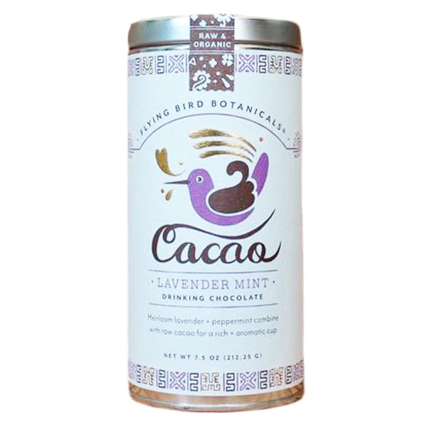 Flying Bird Botanicals Cacao Lavender Mint Hot Chocolate