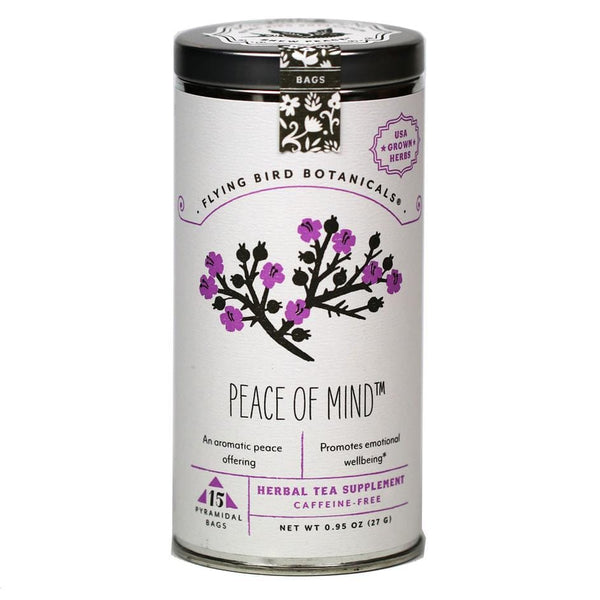Flying Bird Botanicals Peace of Mind Herbal Tea