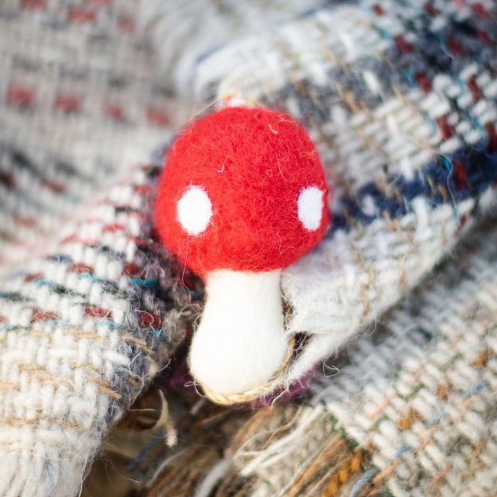 Friendsheep Amanita Mushrooms - Set of 3