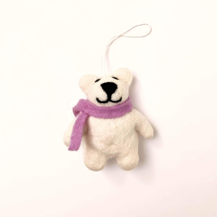 Friendsheep HAPPY BEARS Eco Ornaments - Set of 2