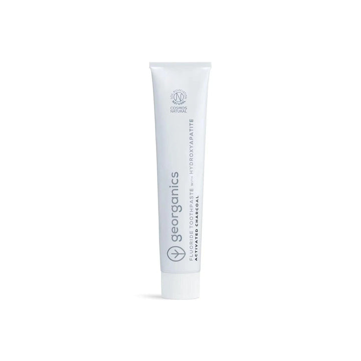Georganics Charcoal Fluoride Toothpaste With Hydroxyapatite