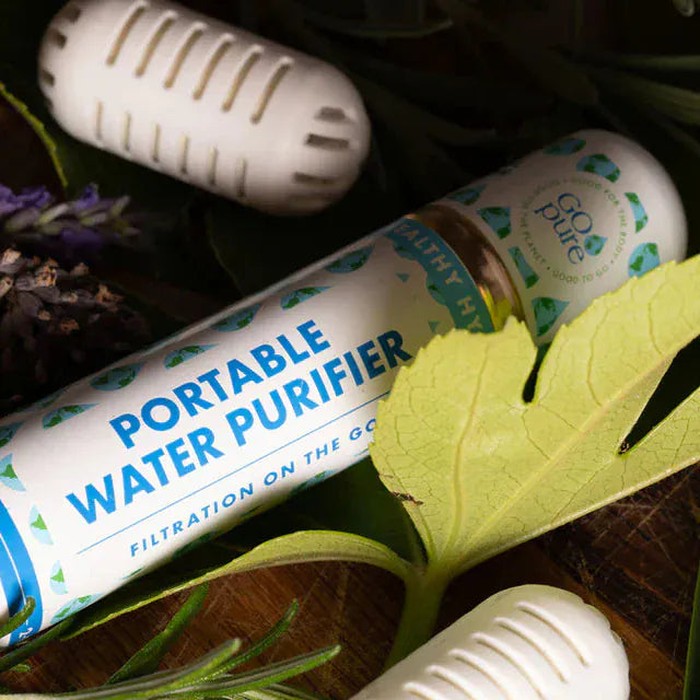 GOpure Pod Plastic-Free Water Filter Pods (2-Pack), 6-Month Supply, Purifies 264 Gallons